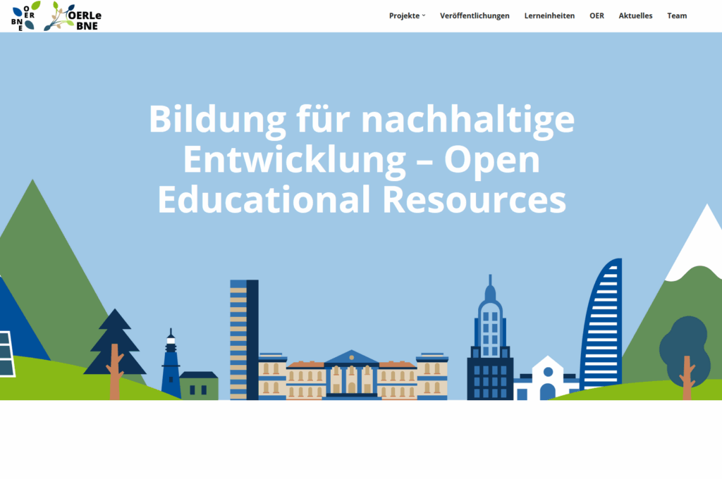 BNE-Seite - Materialseiten für BNE