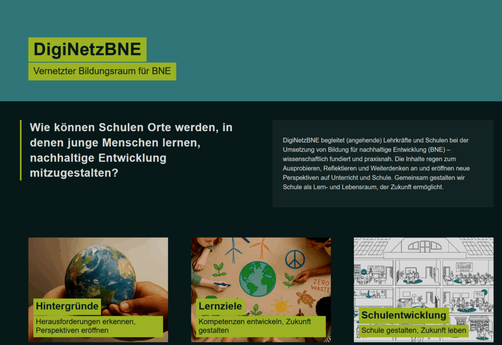 BNE-Seite - BNE Portale