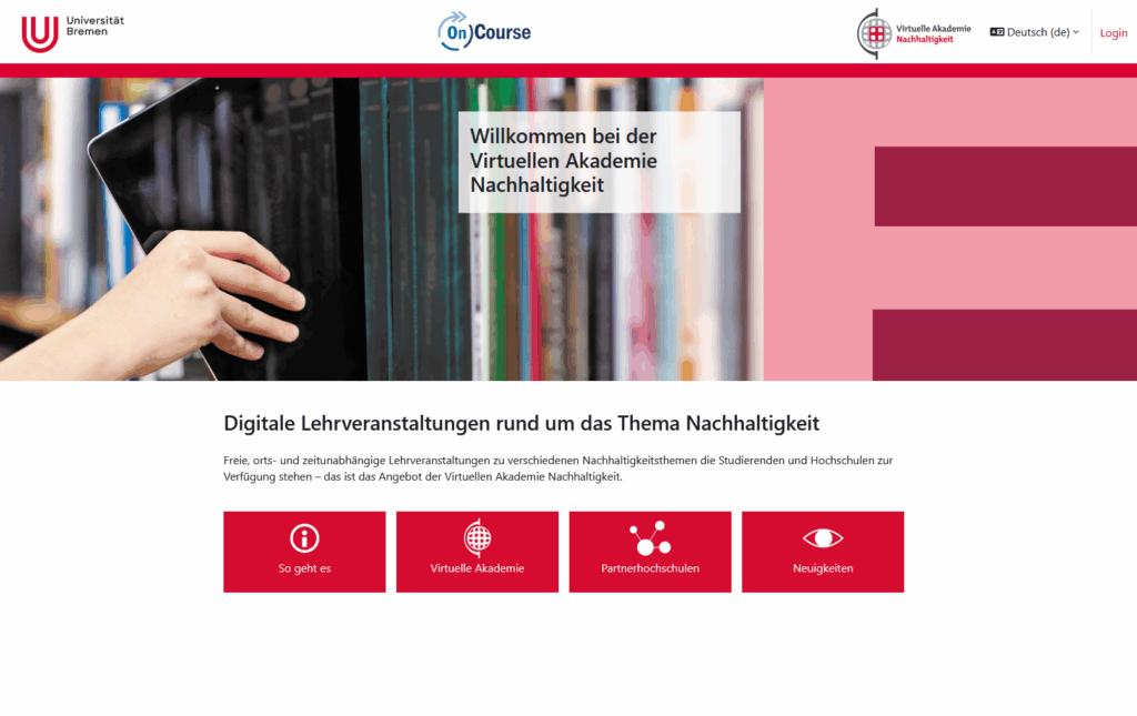BNE-Seite - Materialseiten für BNE
